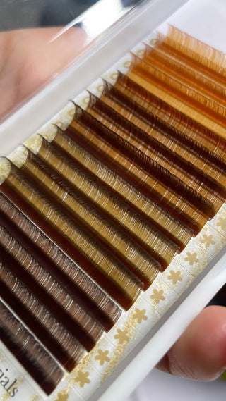 Brown Lash Trays